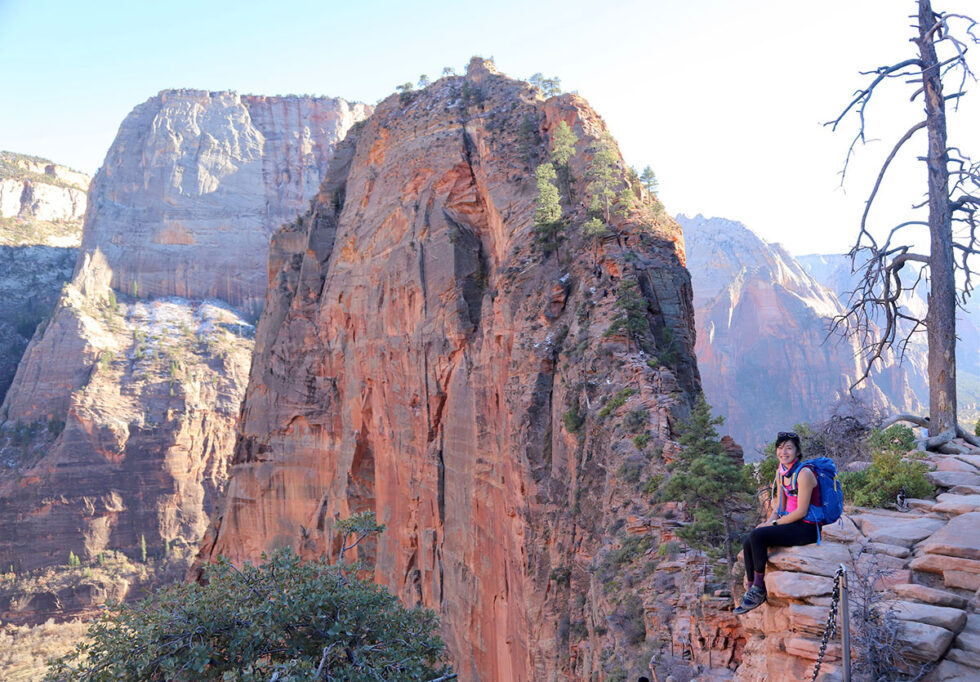 Angles Landing Ridge DETAILED GUIDE TO ANGELS LANDING - ZION NATIONAL PARK | Whereabouts ...